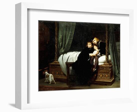 Les Enfants D'Edouard-Hippolyte Delaroche-Framed Giclee Print