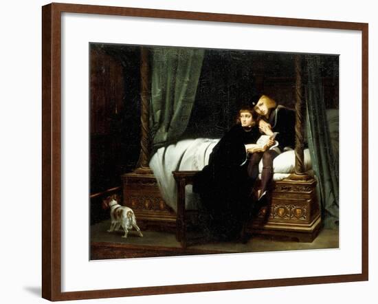 Les Enfants D'Edouard-Hippolyte Delaroche-Framed Giclee Print