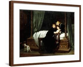 Les Enfants D'Edouard-Hippolyte Delaroche-Framed Giclee Print