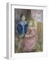 Les Enfants de Gabriel-Berthe Morisot-Framed Giclee Print