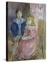 Les Enfants de Gabriel-Berthe Morisot-Stretched Canvas