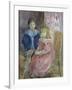 Les Enfants de Gabriel-Berthe Morisot-Framed Giclee Print