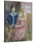 Les Enfants de Gabriel-Berthe Morisot-Stretched Canvas