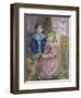 Les Enfants de Gabriel-Berthe Morisot-Framed Premium Giclee Print