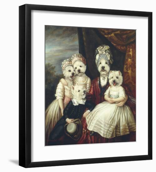 Les Enfants de la Comtesse II-Thierry Poncelet-Framed Premium Giclee Print