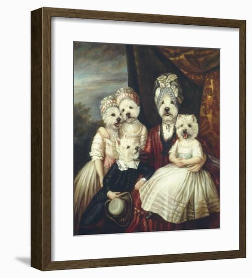 Les Enfants de la Comtesse II-Thierry Poncelet-Framed Premium Giclee Print