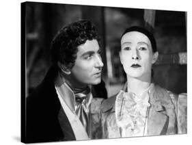 LES ENFANTS DU PARADIS directed by MarcelCarne with Pierre Brasseur and Jean-Louis Barrault, 1944 (-null-Stretched Canvas