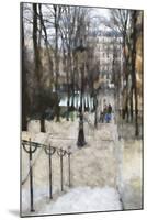 Les escaliers de Montmartre-Philippe Hugonnard-Mounted Giclee Print