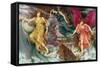 Les Esprits De La Tempete - the Storm Spirits , by De Morgan, Evelyn (1855-1919). Oil on Canvas, C.-Evelyn De Morgan-Framed Stretched Canvas