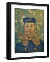 'Les Facteur Roulin', 1888-Vincent van Gogh-Framed Giclee Print