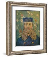 'Les Facteur Roulin', 1888-Vincent van Gogh-Framed Giclee Print