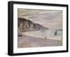 Les Falaises a Pourville, 1882-Claude Monet-Framed Giclee Print