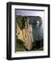 Les Falaises Cliffs-Christophe Boisvieux-Framed Premium Photographic Print