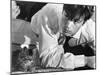 Les Felins Joy House by Rene Clement with Alain Delon, 1964 (b/w photo)-null-Mounted Photo