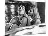 Les Felins Joy House by Rene Clement with Lola Albright, Alain Delon, 1964 (b/w photo)-null-Mounted Photo