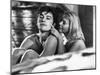 Les Felins Joy House by Rene Clement with Lola Albright, Alain Delon, 1964 (b/w photo)-null-Mounted Photo
