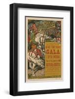 Les Fêtes de Paris - Gala-Eugene Grasset-Framed Art Print