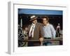 Les Feux by l'ete (The Long hot summer) by Martin Ritt with Orson Welles and Paul Newman, 1958 \r (-null-Framed Photo