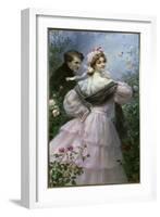 Les Fiances-Hippolyte Lucas-Framed Giclee Print