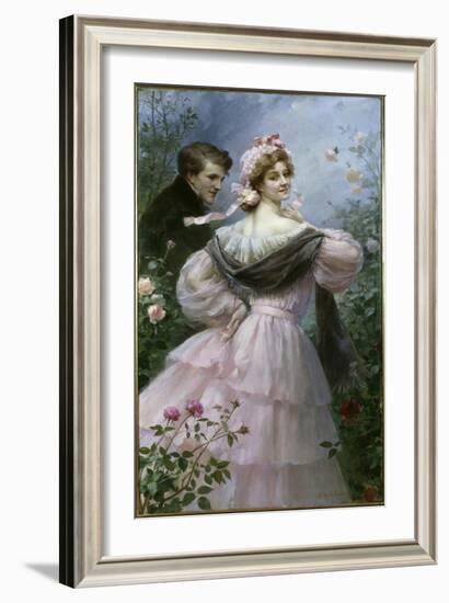 Les Fiances-Hippolyte Lucas-Framed Giclee Print