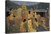 Les filles de Pelichtim ("Philistins"en hébreu)-Paul Serusier-Stretched Canvas