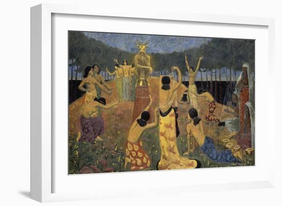 Les filles de Pelichtim ("Philistins"en hébreu)-Paul Serusier-Framed Giclee Print