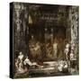 Les Filles de Thespius-Gustave Moreau-Stretched Canvas