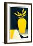 Les Fleurs Jaunes-Bo Anderson-Framed Giclee Print