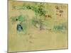 Les Foins a Bougival-Berthe Morisot-Mounted Giclee Print