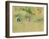 Les Foins a Bougival-Berthe Morisot-Framed Giclee Print