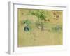 Les Foins a Bougival-Berthe Morisot-Framed Giclee Print