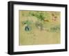 Les Foins a Bougival-Berthe Morisot-Framed Giclee Print