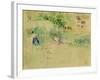 Les Foins a Bougival-Berthe Morisot-Framed Giclee Print