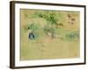 Les Foins a Bougival-Berthe Morisot-Framed Giclee Print