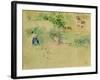 Les Foins a Bougival-Berthe Morisot-Framed Giclee Print