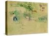 Les Foins a Bougival-Berthe Morisot-Stretched Canvas