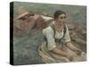 Les foins-Jules Bastien-Lepage-Stretched Canvas