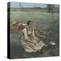 Les foins-Jules Bastien-Lepage-Stretched Canvas