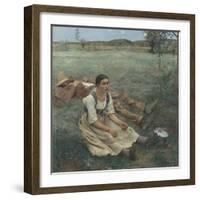 Les foins-Jules Bastien-Lepage-Framed Giclee Print