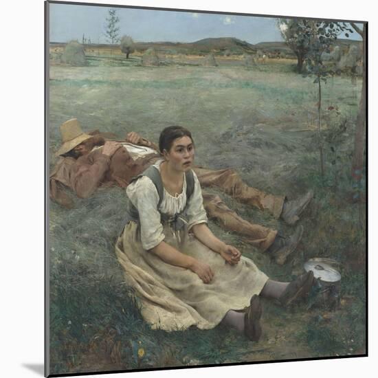 Les foins-Jules Bastien-Lepage-Mounted Giclee Print