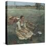 Les foins-Jules Bastien-Lepage-Stretched Canvas