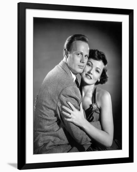 Les Forbans by la nuit Night and the City by Jules Dassin with Richard Widmark, Googie Withers, 195-null-Framed Photo