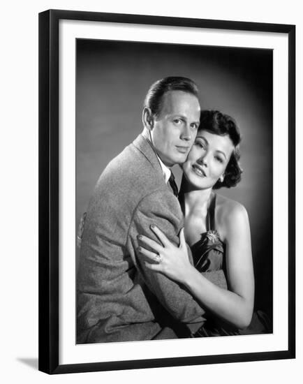Les Forbans by la nuit Night and the City by Jules Dassin with Richard Widmark, Googie Withers, 195-null-Framed Photo