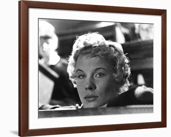 Les Fraises Sauvages WILD STRAWBERRIES by IngmarBergman with Bibi Anderson, 1957 (b/w photo)-null-Framed Photo