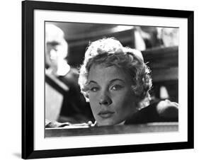Les Fraises Sauvages WILD STRAWBERRIES by IngmarBergman with Bibi Anderson, 1957 (b/w photo)-null-Framed Photo