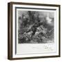 Les Francs-Tireurs, Siege of Paris, Franco-Prussian War, December 1870-Auguste Bry-Framed Giclee Print