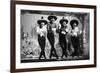 Les Freres Jacques Dans Le Film La Rose Rouge De Marcellopagliero 1951-null-Framed Photo