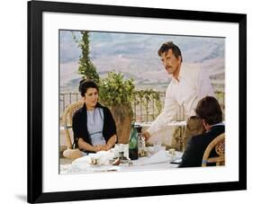 Les Freres Siciliens THE BROTHERHOOD by Martin Ritt with Irene Papas, Kirk Douglas and Alex Cord, 1-null-Framed Photo