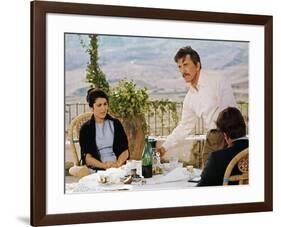 Les Freres Siciliens THE BROTHERHOOD by Martin Ritt with Irene Papas, Kirk Douglas and Alex Cord, 1-null-Framed Photo