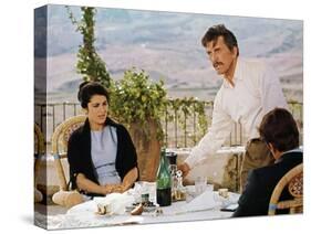 Les Freres Siciliens THE BROTHERHOOD by Martin Ritt with Irene Papas, Kirk Douglas and Alex Cord, 1-null-Stretched Canvas